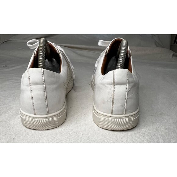 SL by Supply Lab Riley 11.5M BUSTER White Leather Men Sneakers Casual Perforated - Picture 5 of 16
